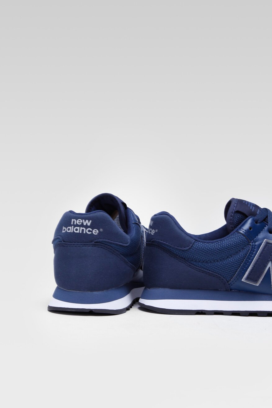 New Balance - Obuwie sportowe granatowe sznurowane - 5903698453019