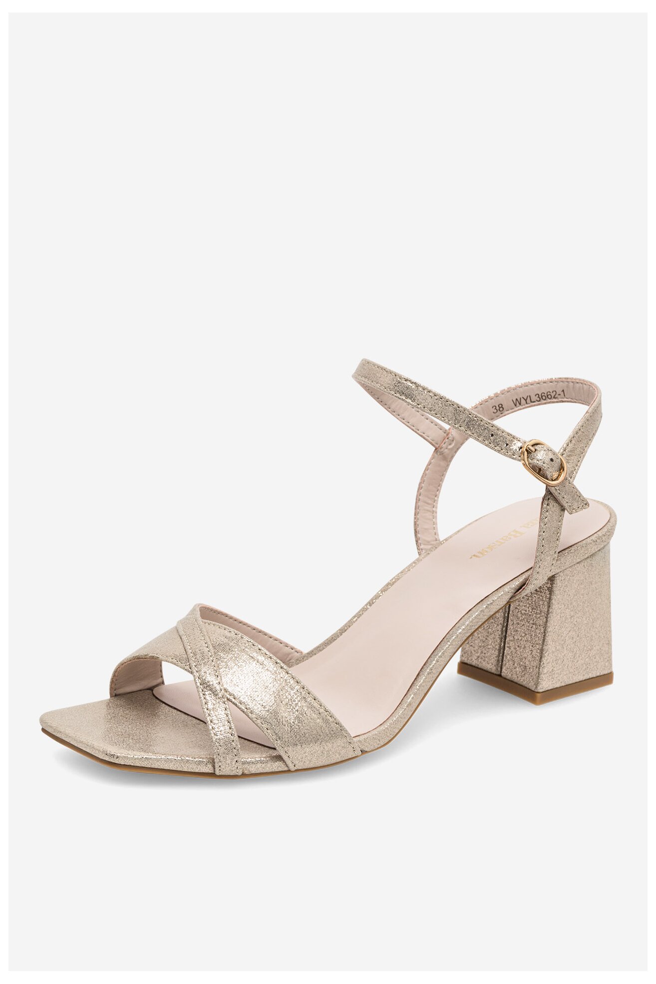 Сандали Clara Barson WYL3662-1 ЗЛАТИСТ