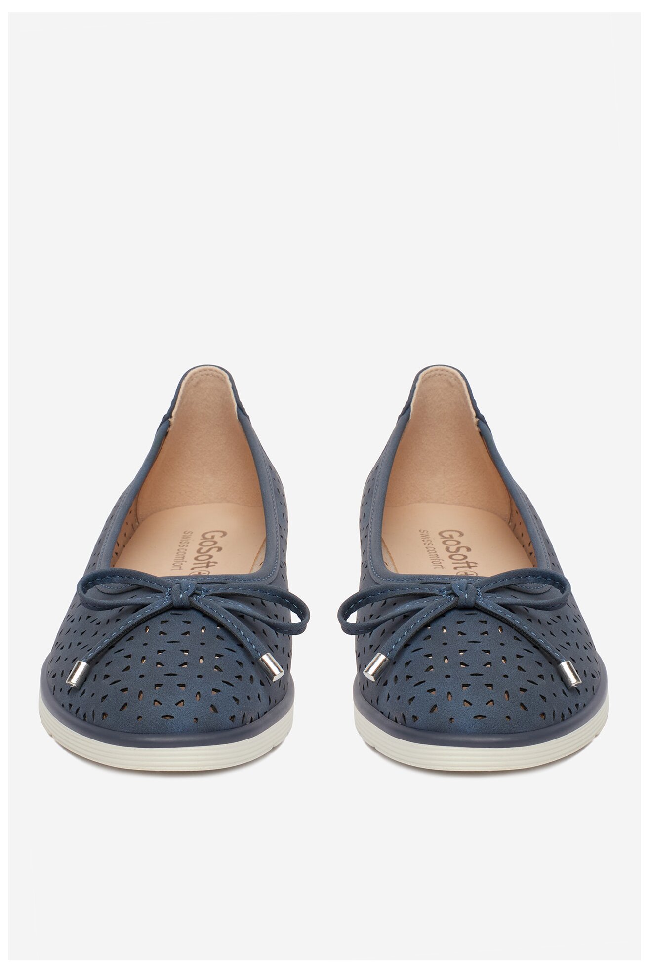 Baleriny Go Soft CEO-WYL3650-2 Granatowy