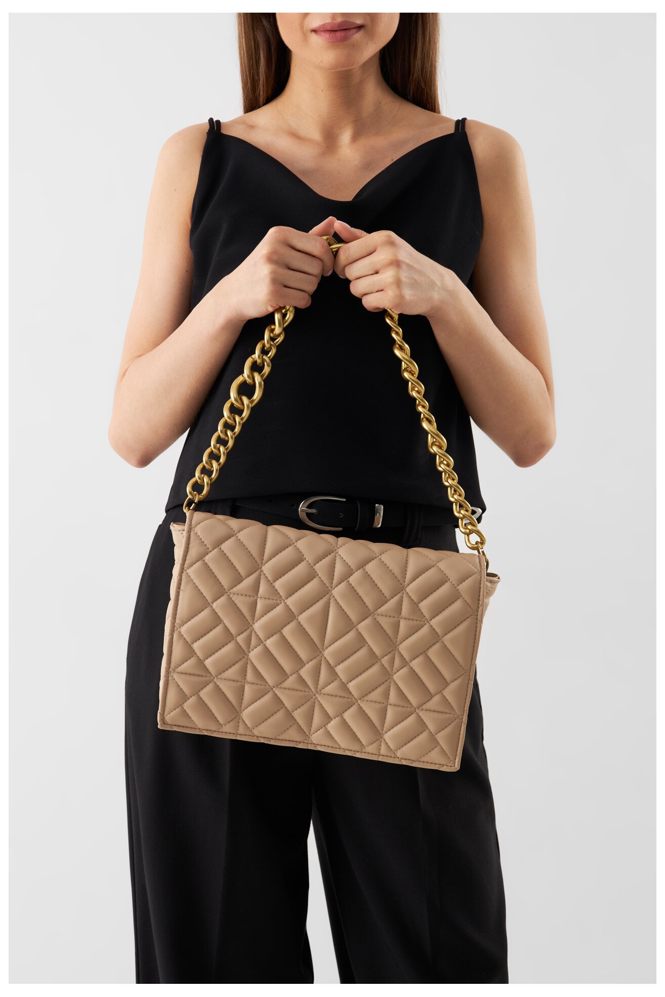 Kézitáska Jenny Fairy MJR-E-043-05 SÖTÉTBÉZS