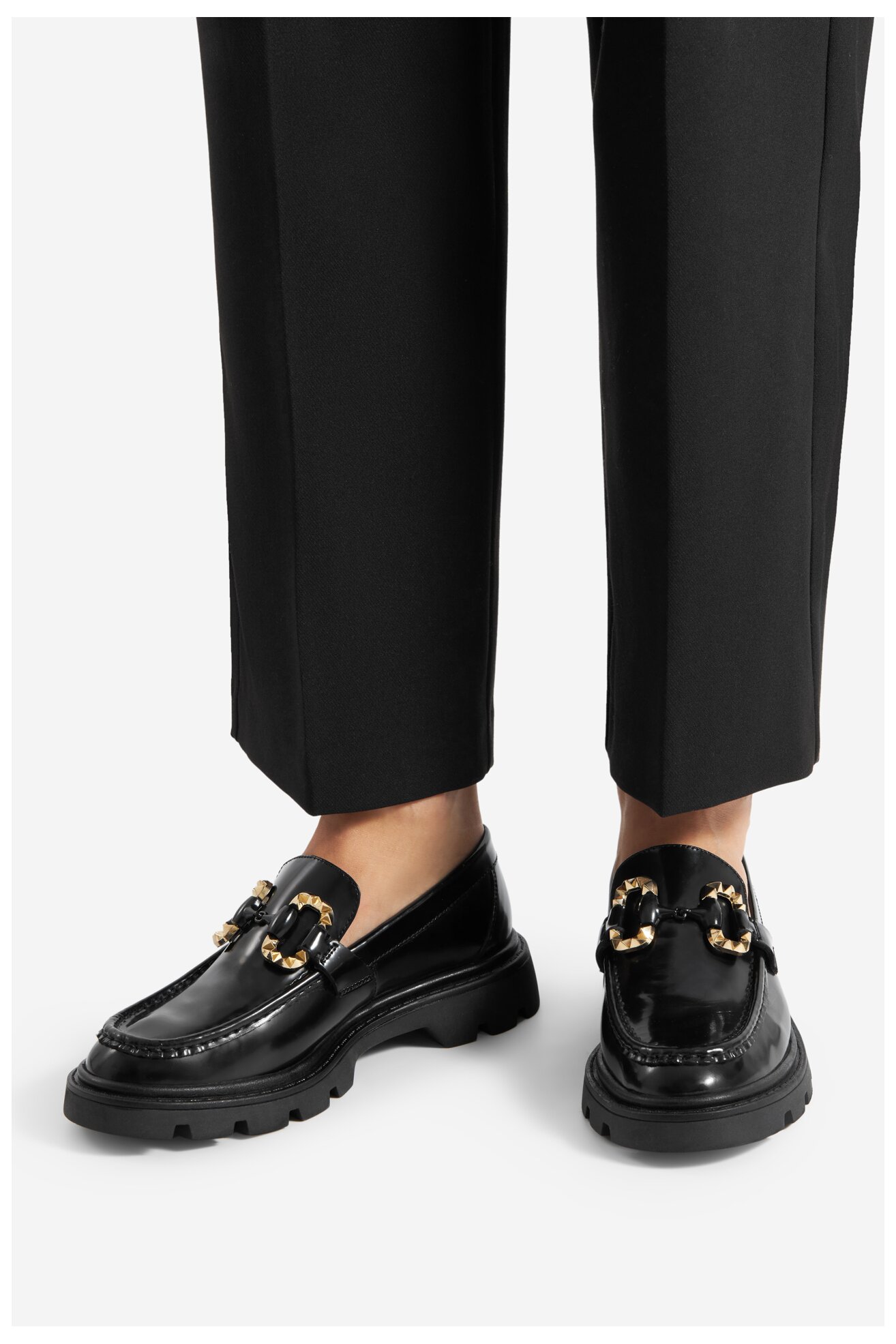 Mokasine Badura SOPHIA-116675 CRNA