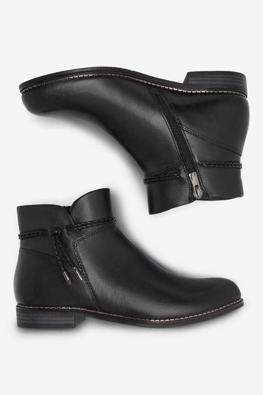 
                Lasocki - Botki skórzane - 5905588169741