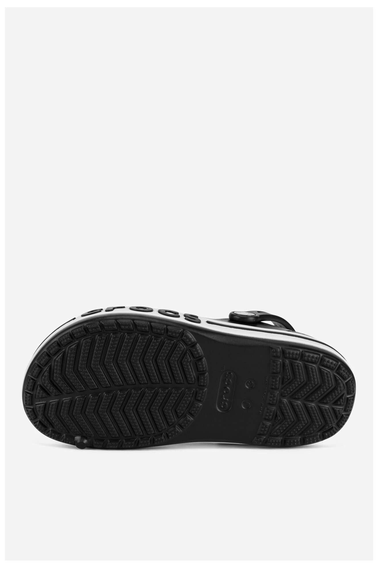 Klapki basenowe Crocs BAYABAND CLOG K 207019-001 Czarny