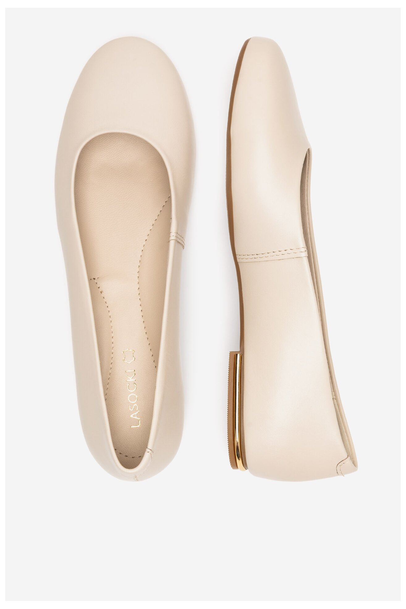 Baleriny Lasocki RST-ARABELLA-06 Beżowy