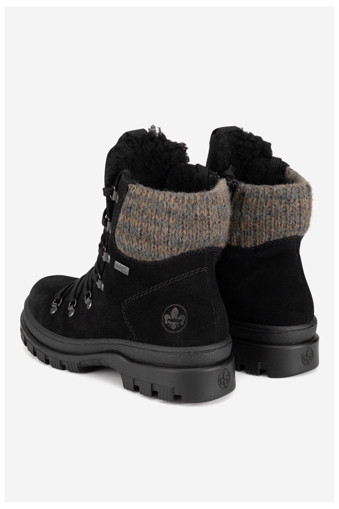 Bocanci Rieker X8200-00 NEGRU