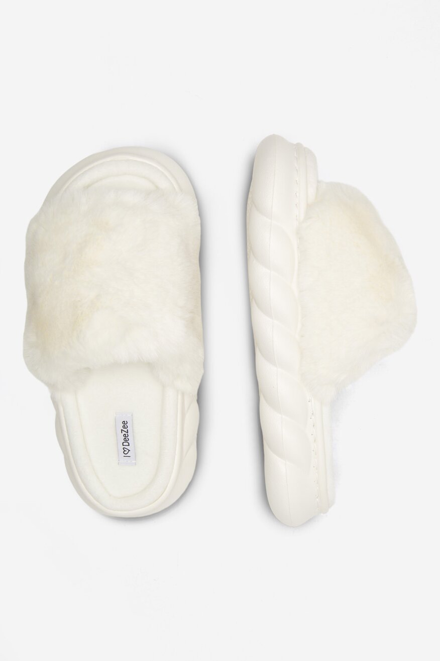 Papucs DeeZee FEHÉR - 5905588349204