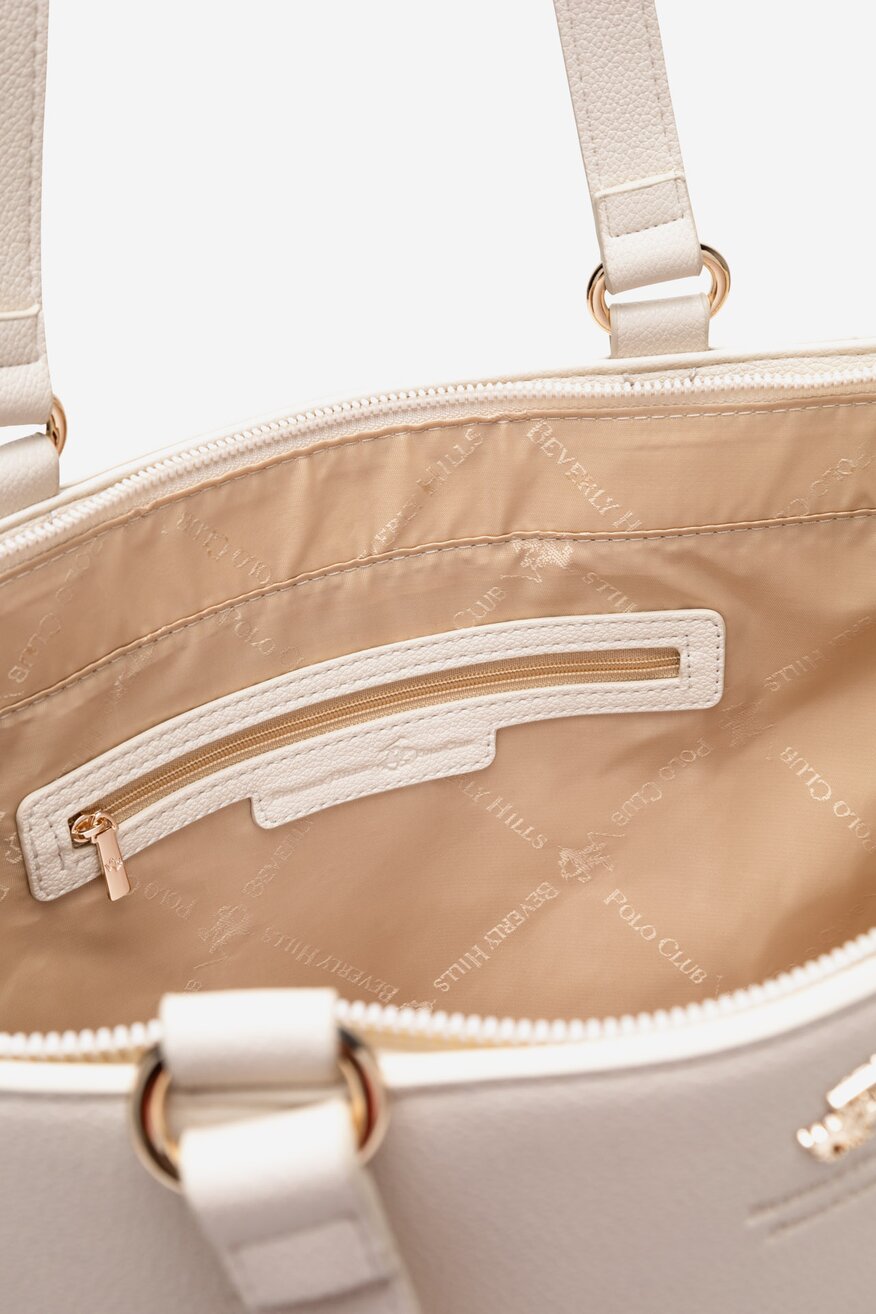 
                Дамска чанта Beverly Hills Polo Club БЯЛ - 5903419784583