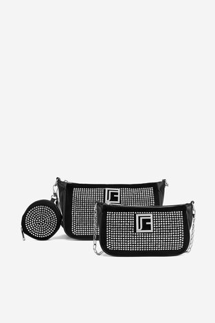 Сумка З Ремінцем Jenny Fairy JFR-L-026-06 ЧОРНИЙ