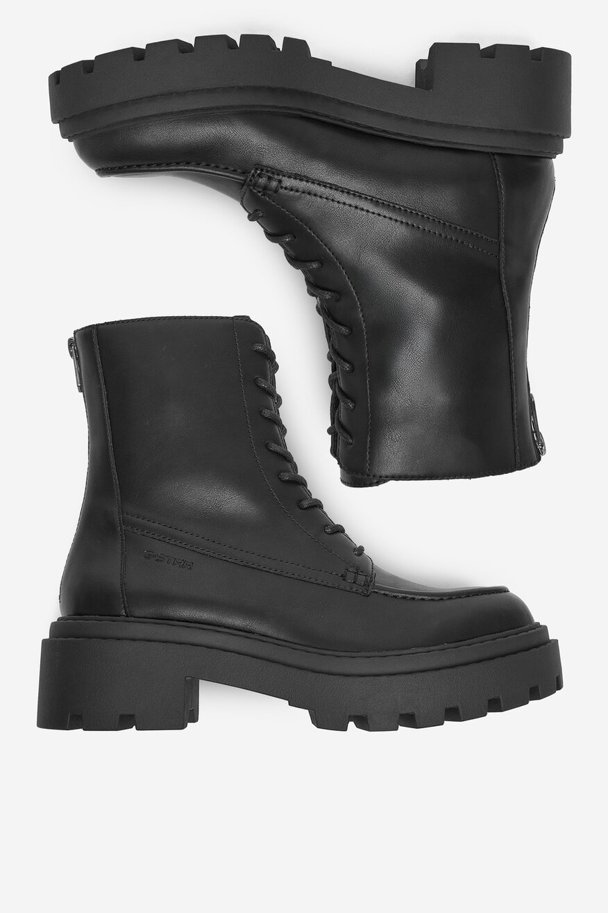 G-STAR RAW - Trzewiki skórzane ocieplane - 5906751390597