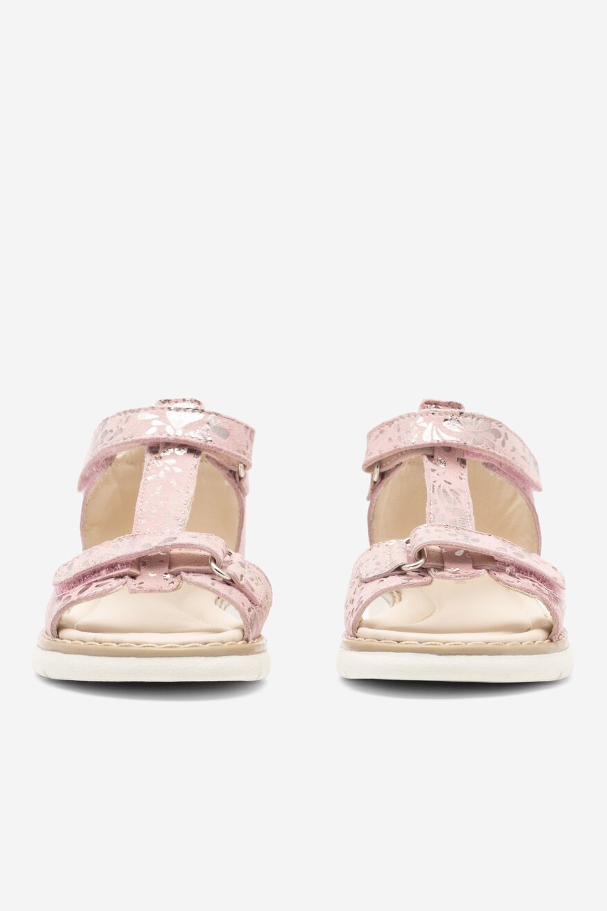 Lasocki Kids - Skórzane sandały - 5905588554462