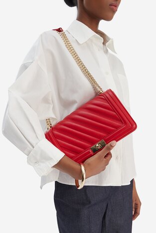 Torba Badura TYL00495 BORDO