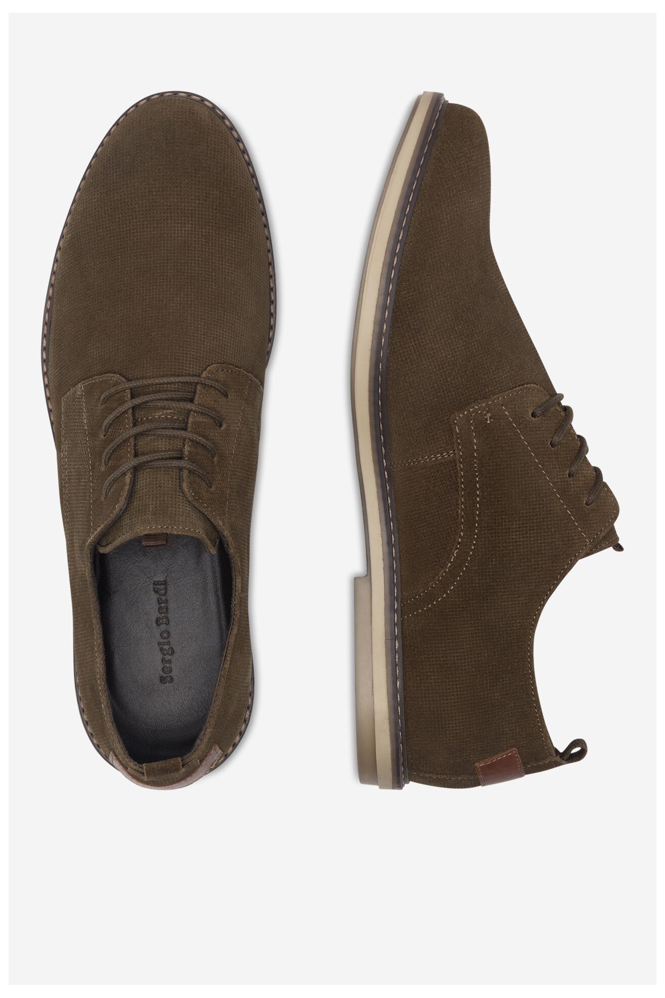 Половинки обувки Sergio Bardi OLIWIER-01 MI25 КАКИ