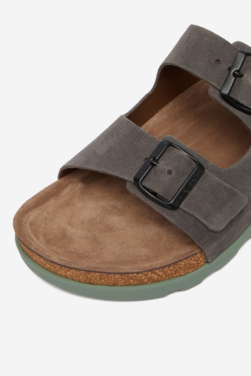 
                Rieker - Klapki skórzane - 5906751770023