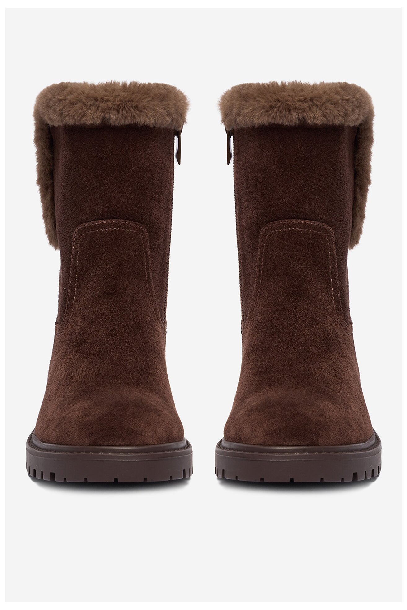 Botki Clara Barson CEO-HY90165-8 Brązowy