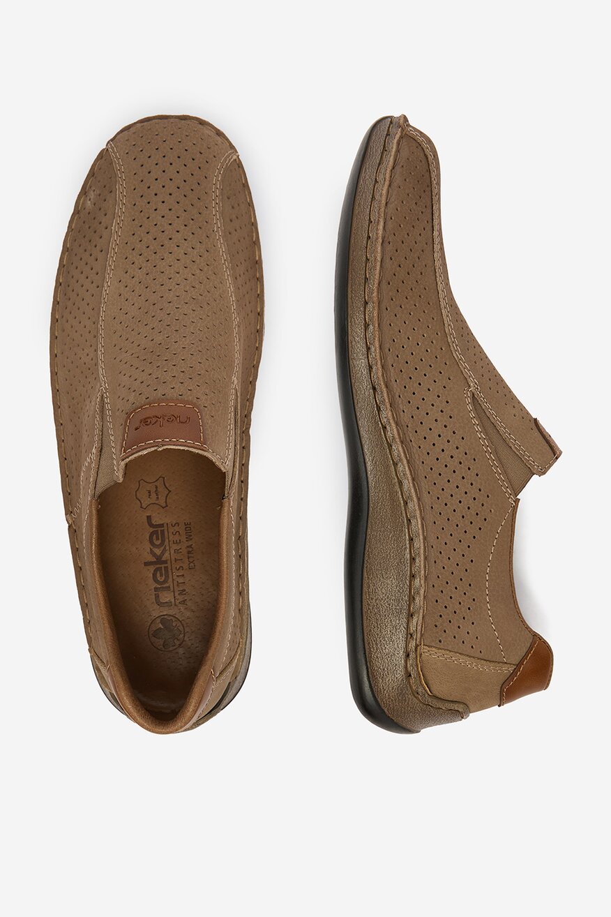 
                        Półbuty Rieker CEO-05272-64 Beżowy ciemny - 5906751645062