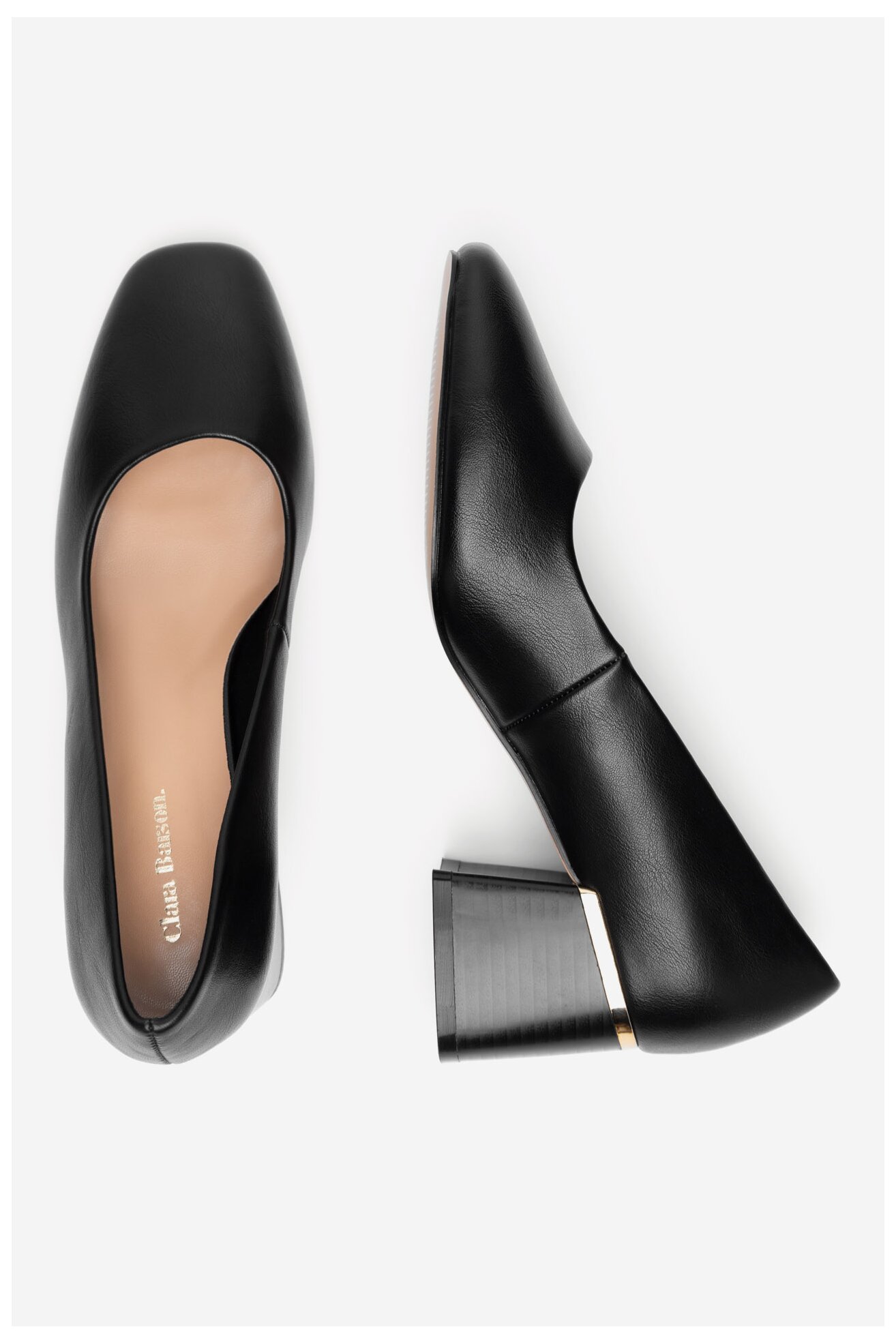 Pantofi cu toc Clara Barson WYL3492-2 NEGRU