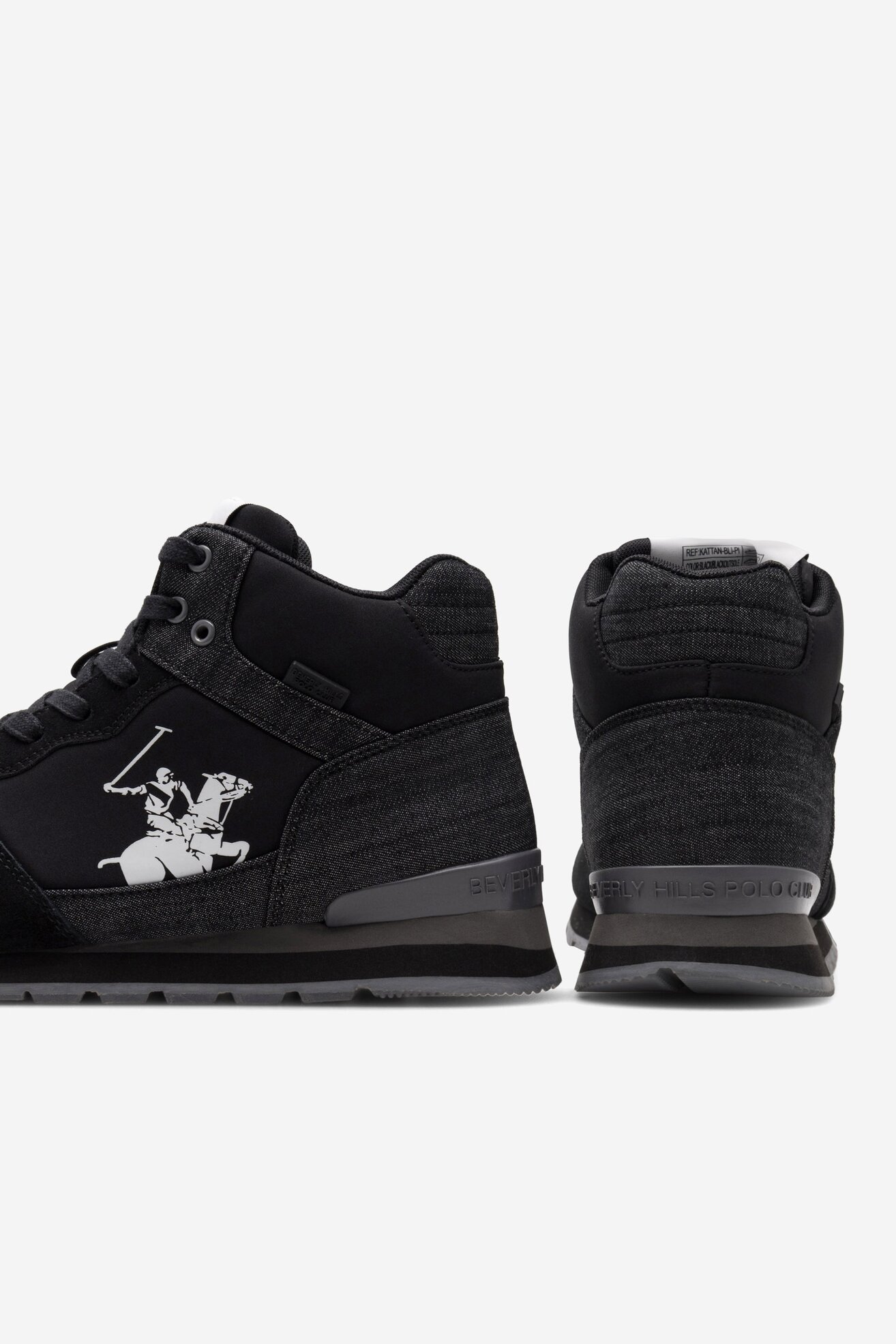 Tornacipő Beverly Hills Polo Club KATTAN-01 FEKETE