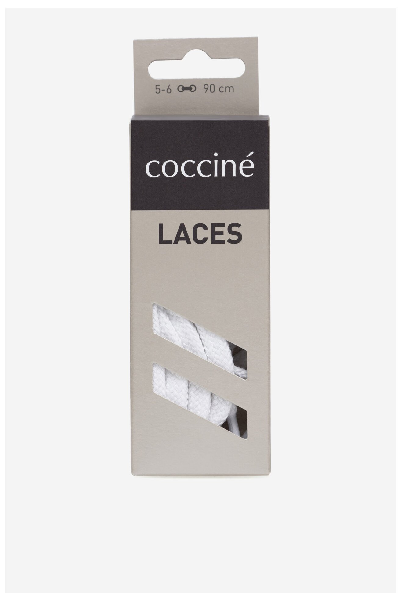 Cipőfűző Coccine SZNUROWADŁA 90 CM P7 BAWEŁNIANE V.AZ FEHÉR