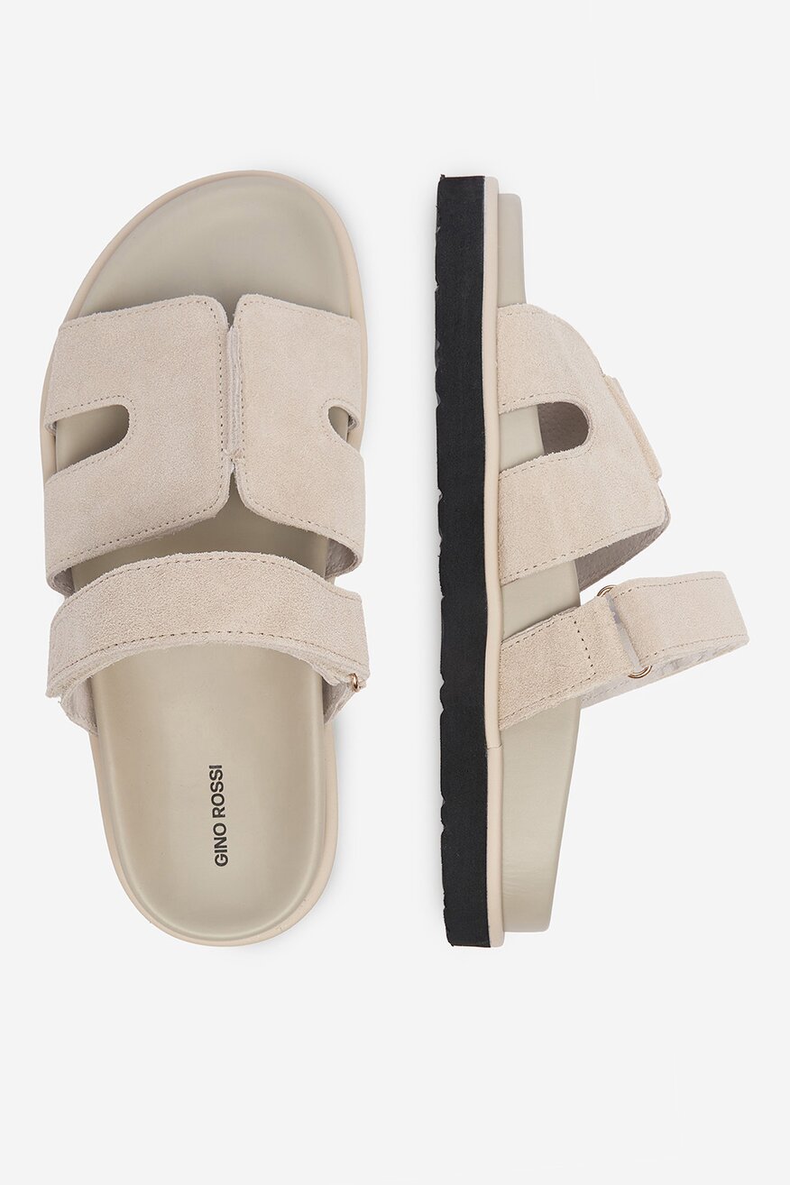 
                Gino Rossi - Klapki skórzane - 5906751927854