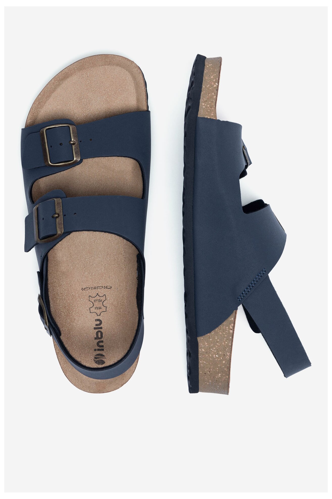 Sandały Inblu NU000013 004 Granatowy