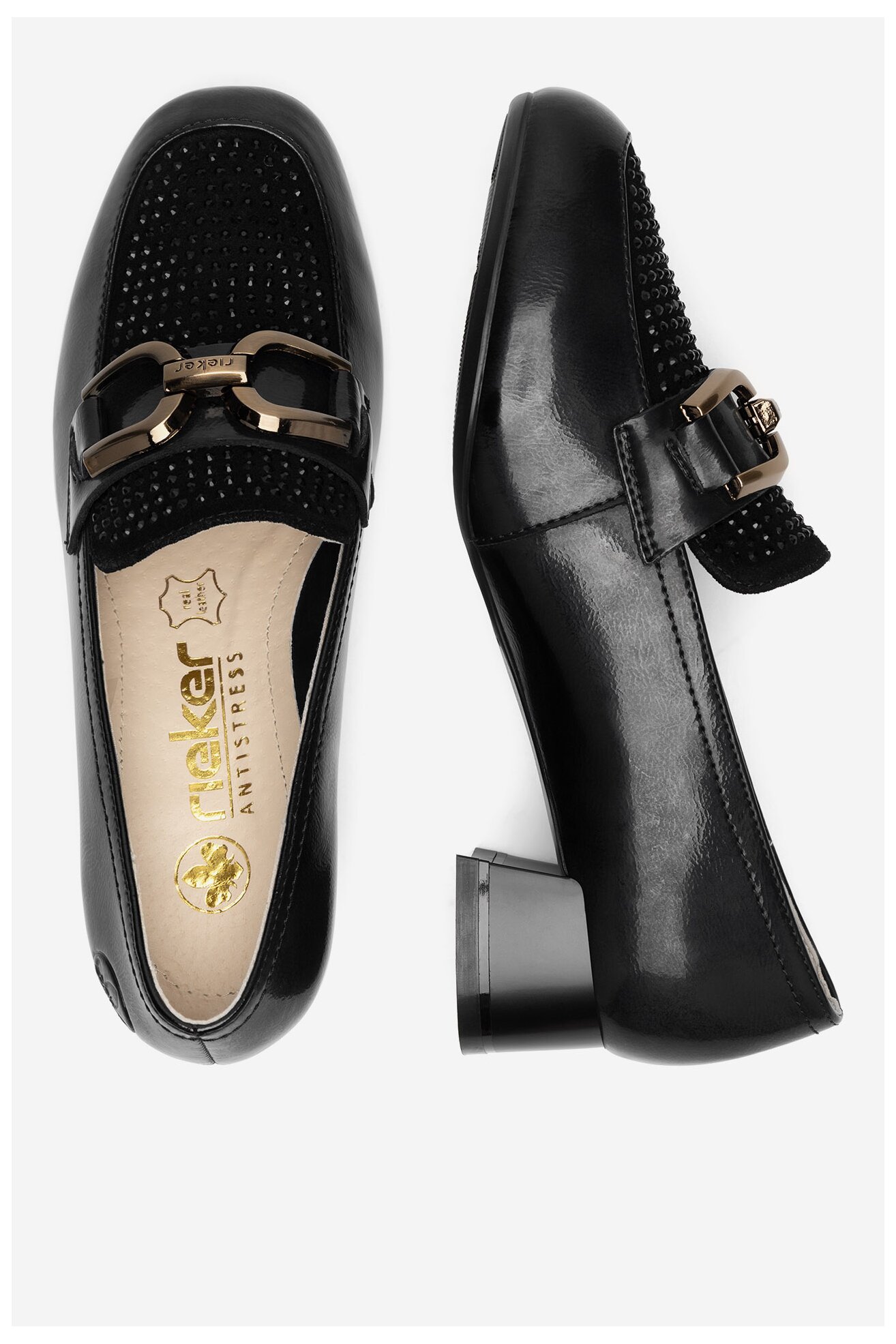 Мокасини Rieker 45055-00 ЧЕРЕН