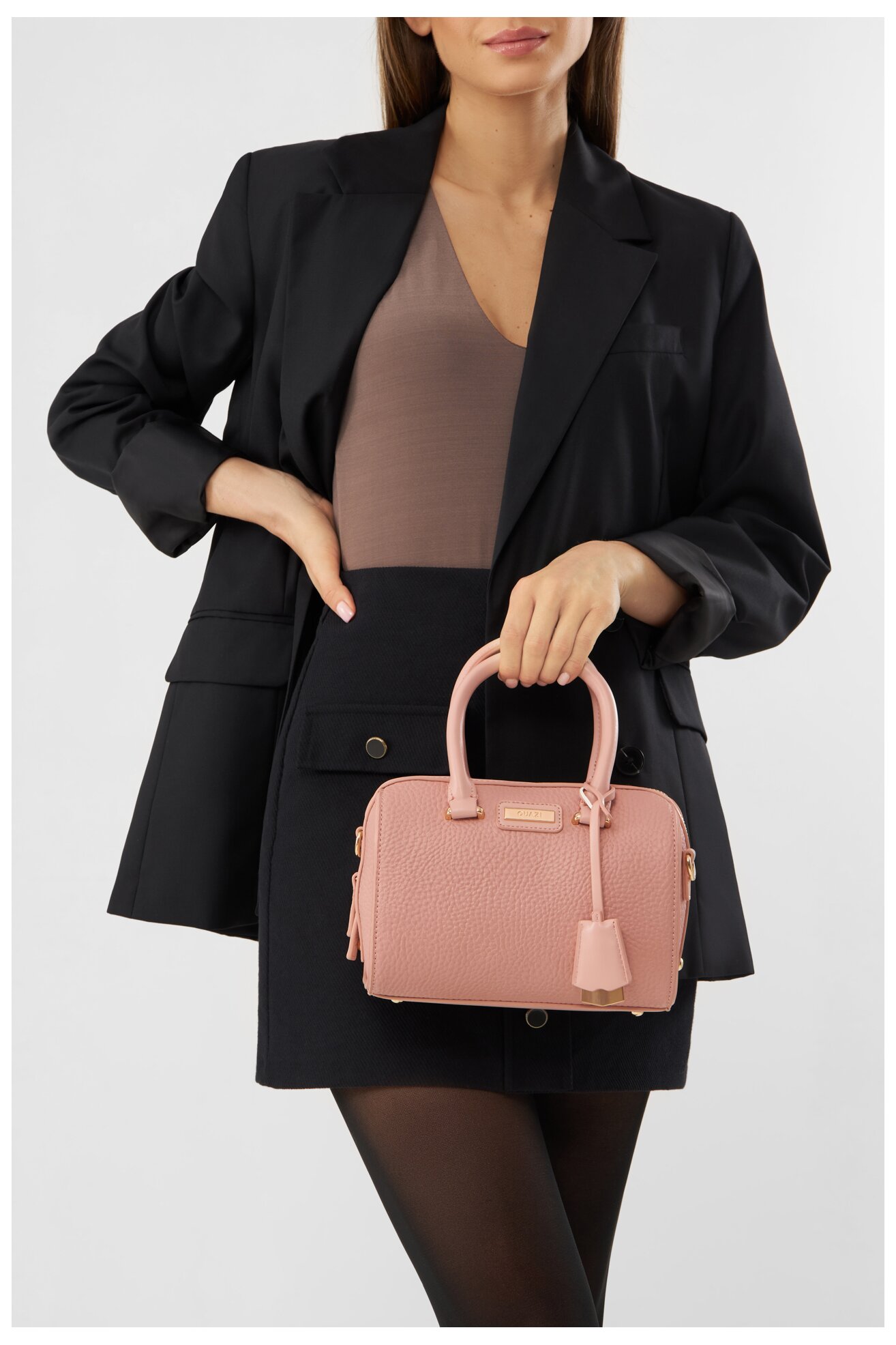 Torebka Quazi MQT-B-002-04 Różowy jasny