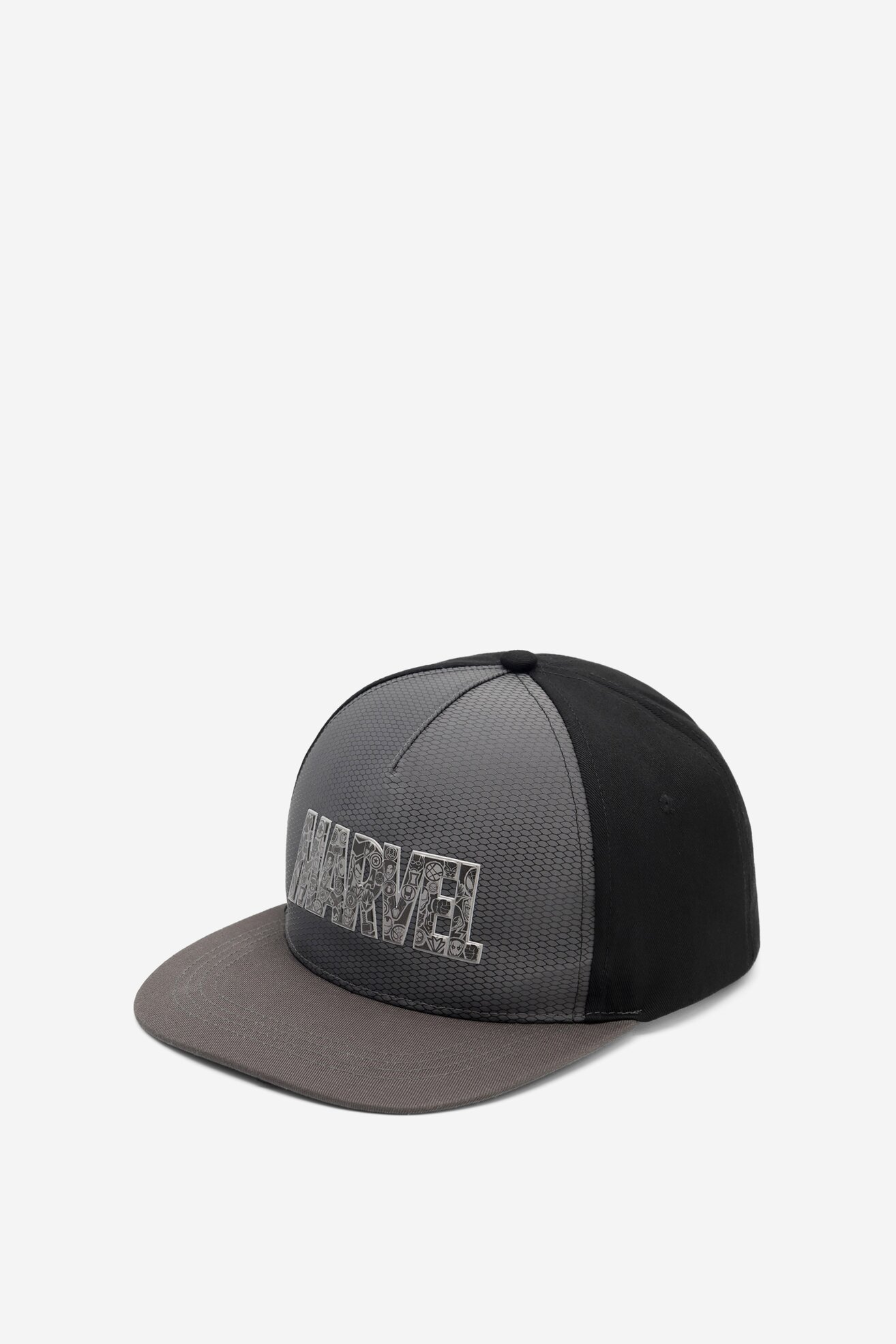 Czapka męska MARVEL 100 ACCCS_SS23_139-D-D100MARVEL Czarny