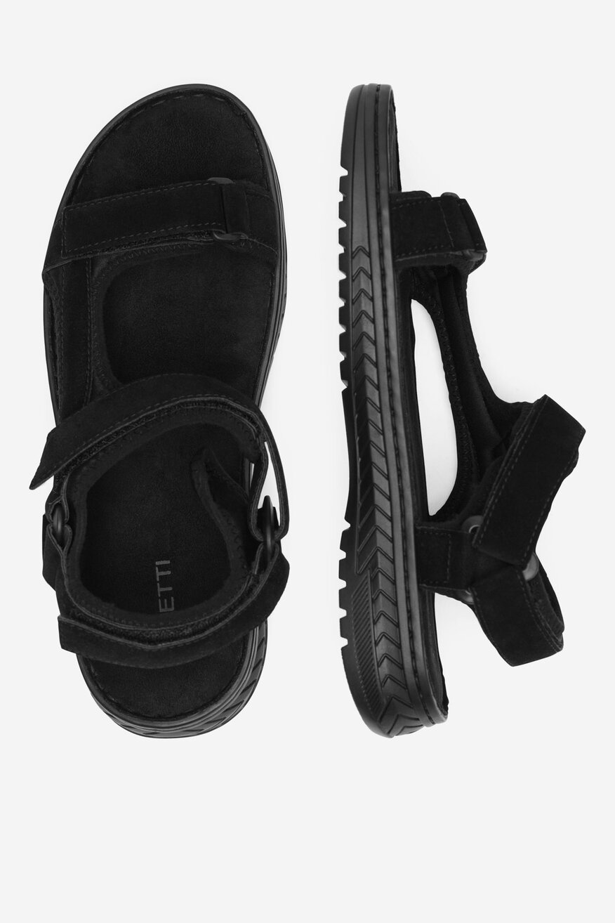 Szandál Lanetti FEKETE - 5905588676072