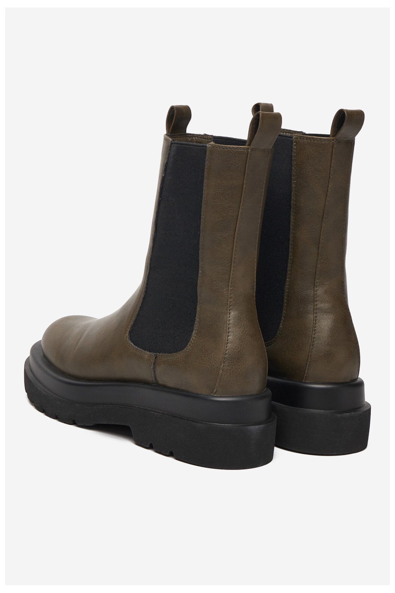 Bokacsizma DeeZee 7223-1-OLIVE OLAJZÖLD