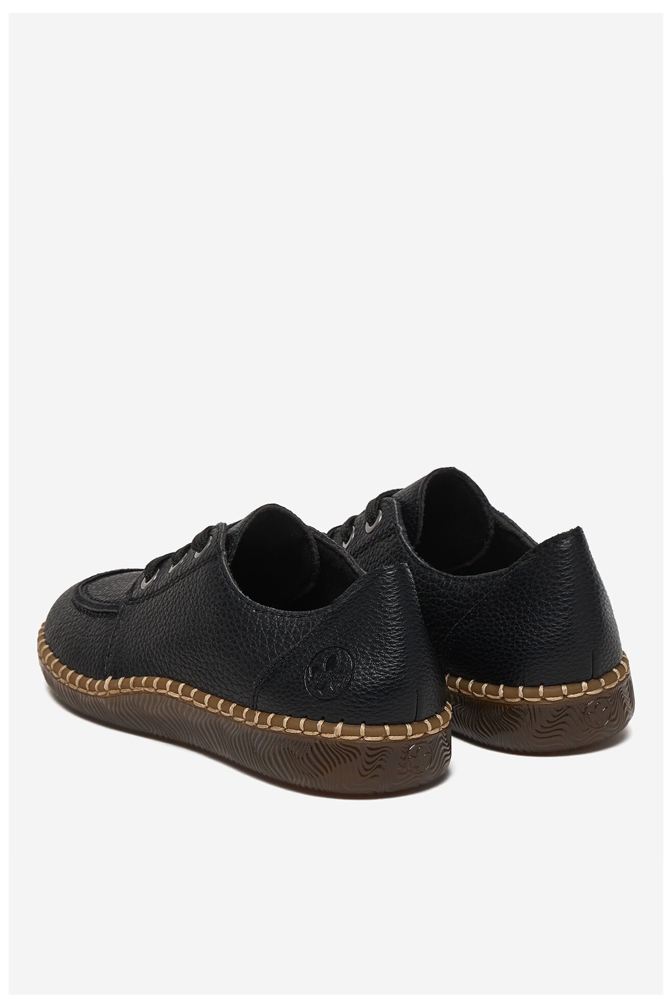 Półbuty Rieker CEO-N2402-00 Czarny