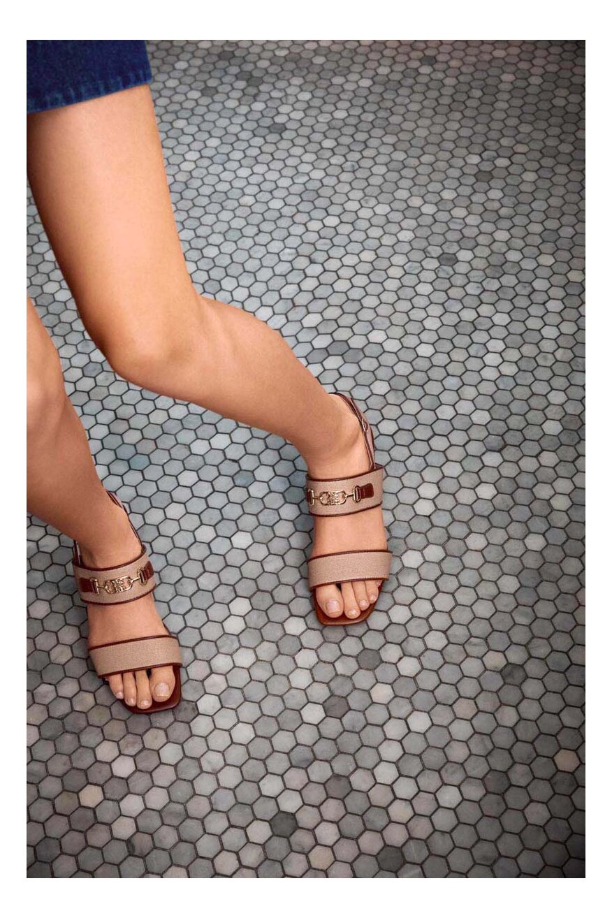 Sandály NINE WEST CAMEL - 5906751099551
