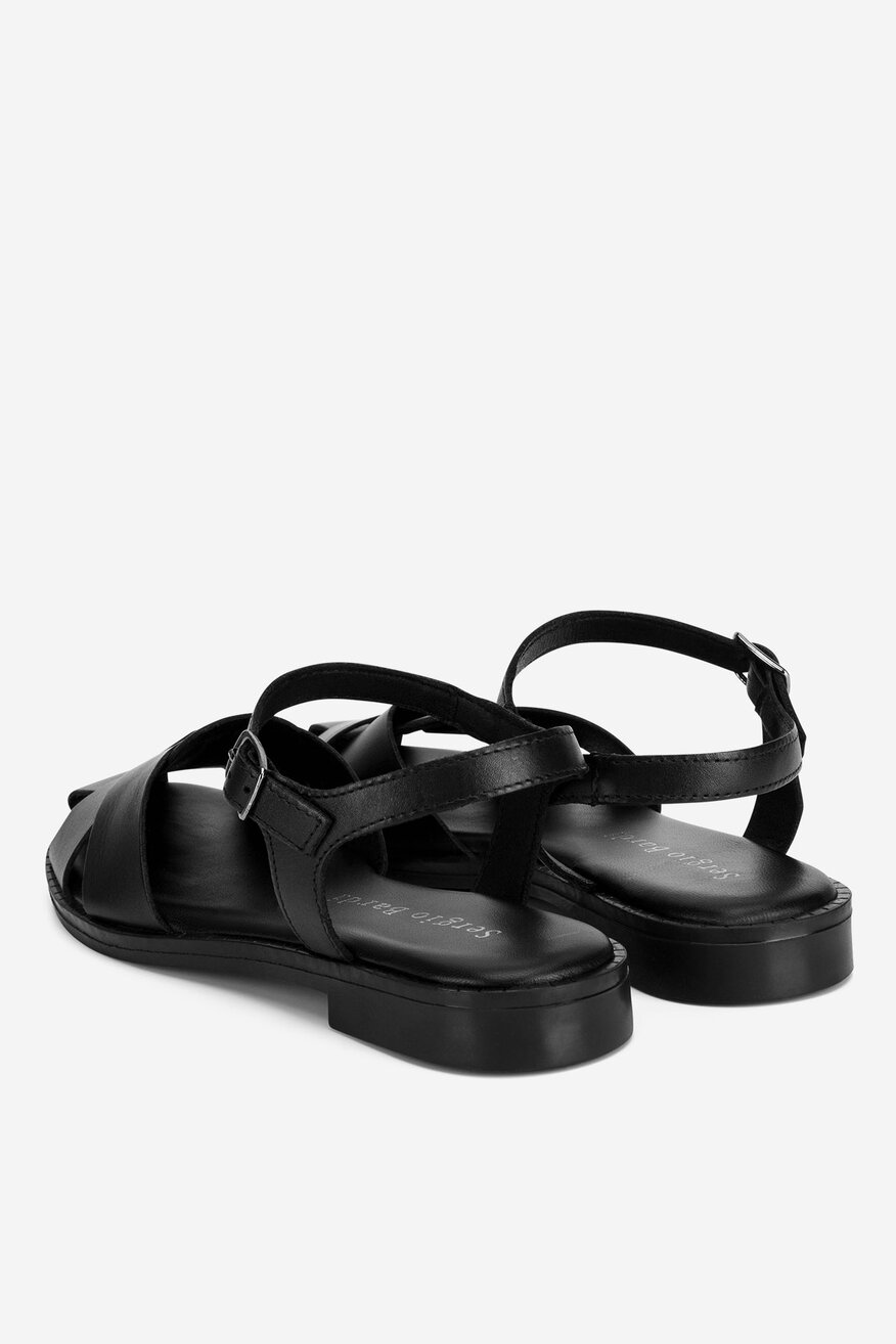 Szandál Sergio Bardi FEKETE - 5905588658535