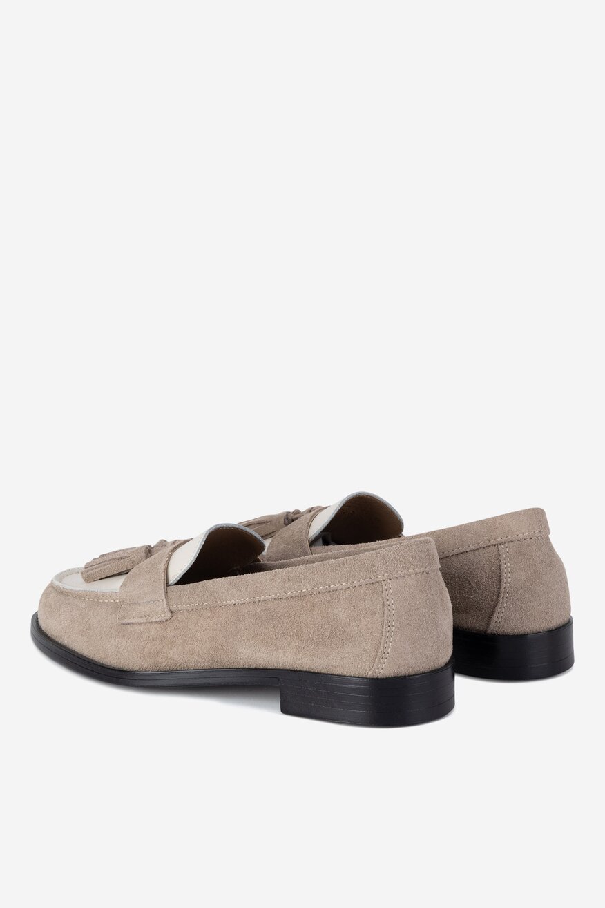 Gino Rossi - Loafersy zamszowe - 5906751018989