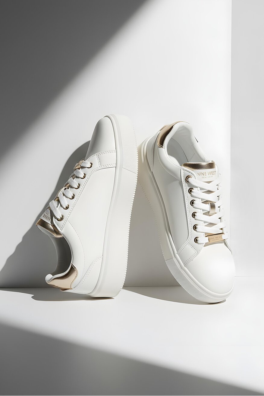 Sneakers NINE WEST CEO-ALIA-01 Złoty - 5906751402764
