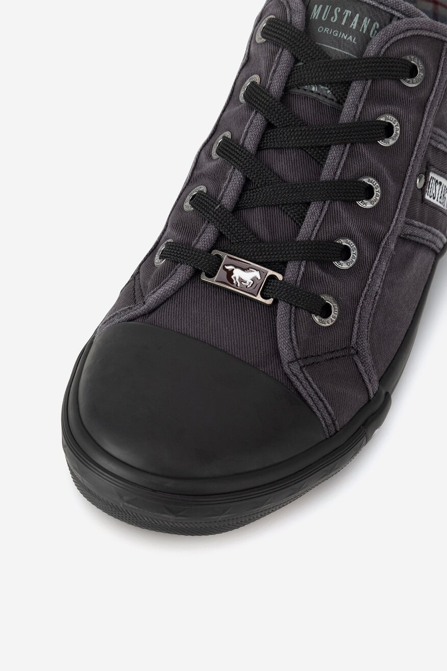 
                Vászoncipő Mustang GRAFIT - 5903419778544