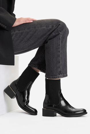Kratke čizme Jenny CEO-WS6581-03 CRNA