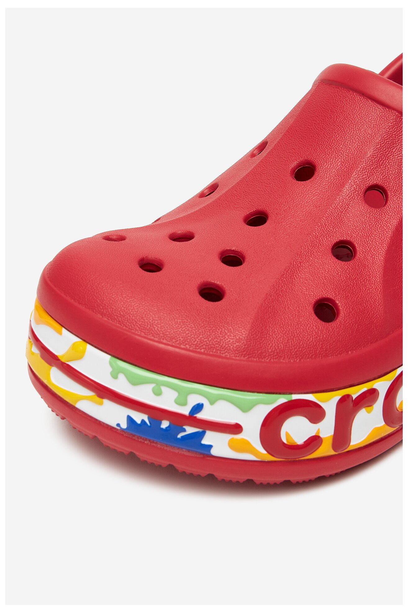 Klapki basenowe Crocs C-BAYABAND CLOG K 211682-6EN Czerwony