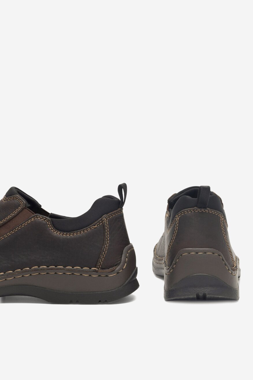 Polobotka Rieker HNĚDÁ - 5905588683667
