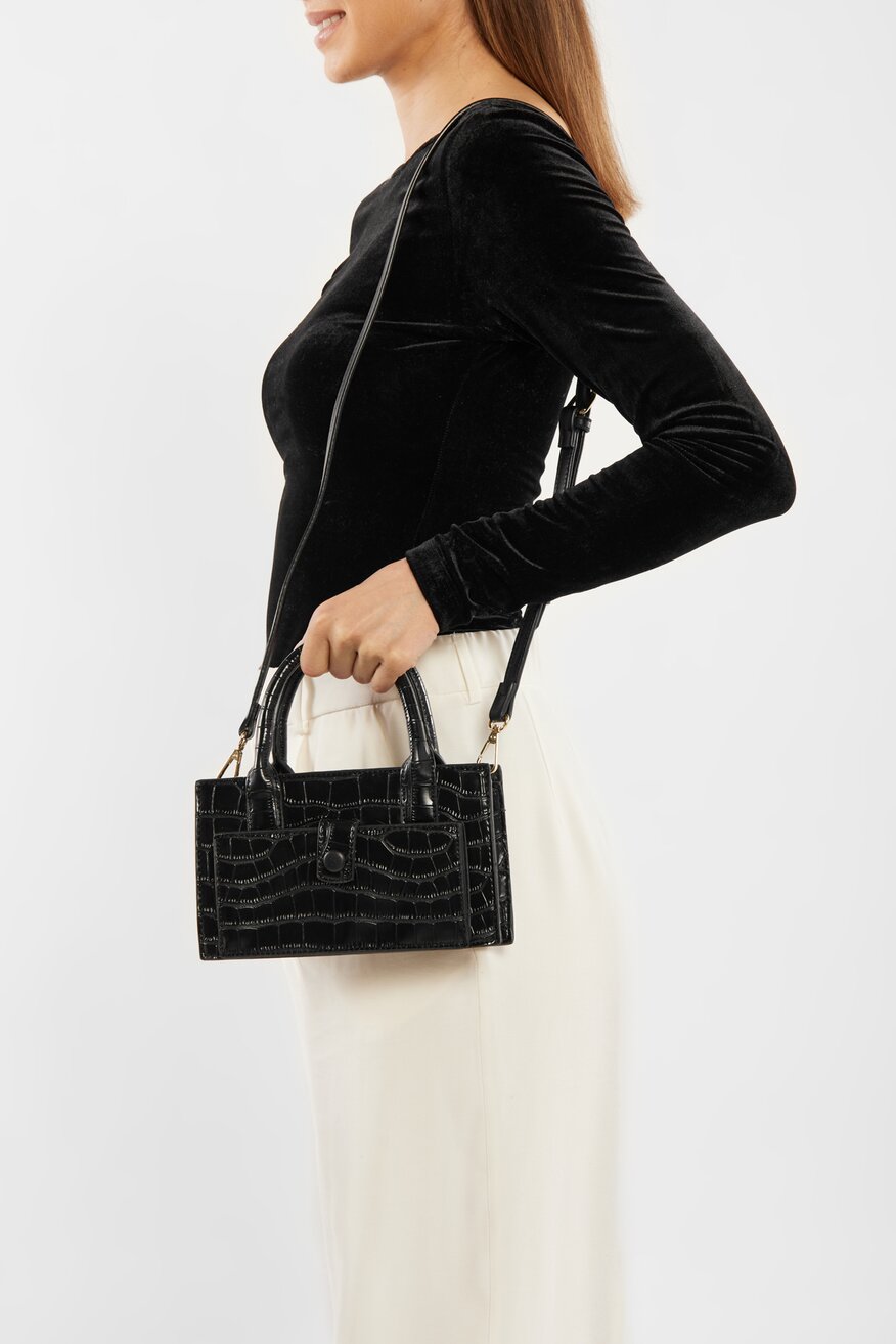 
                DeeZee - Mała torebka kuferek - 5905588577997