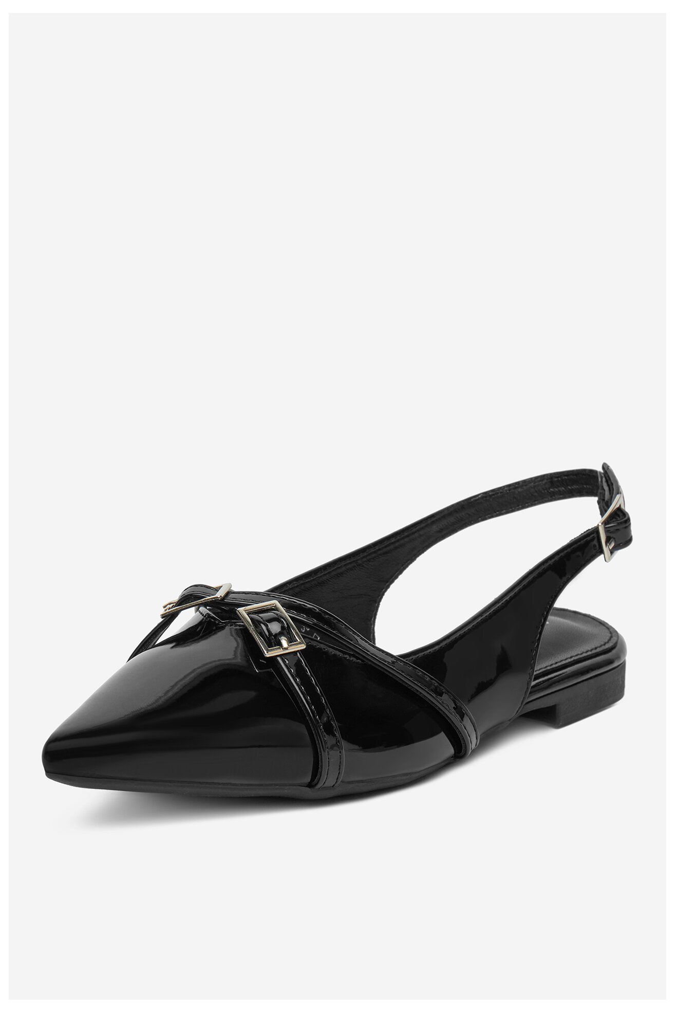 Baleriny DeeZee GAM-128 FEKETE