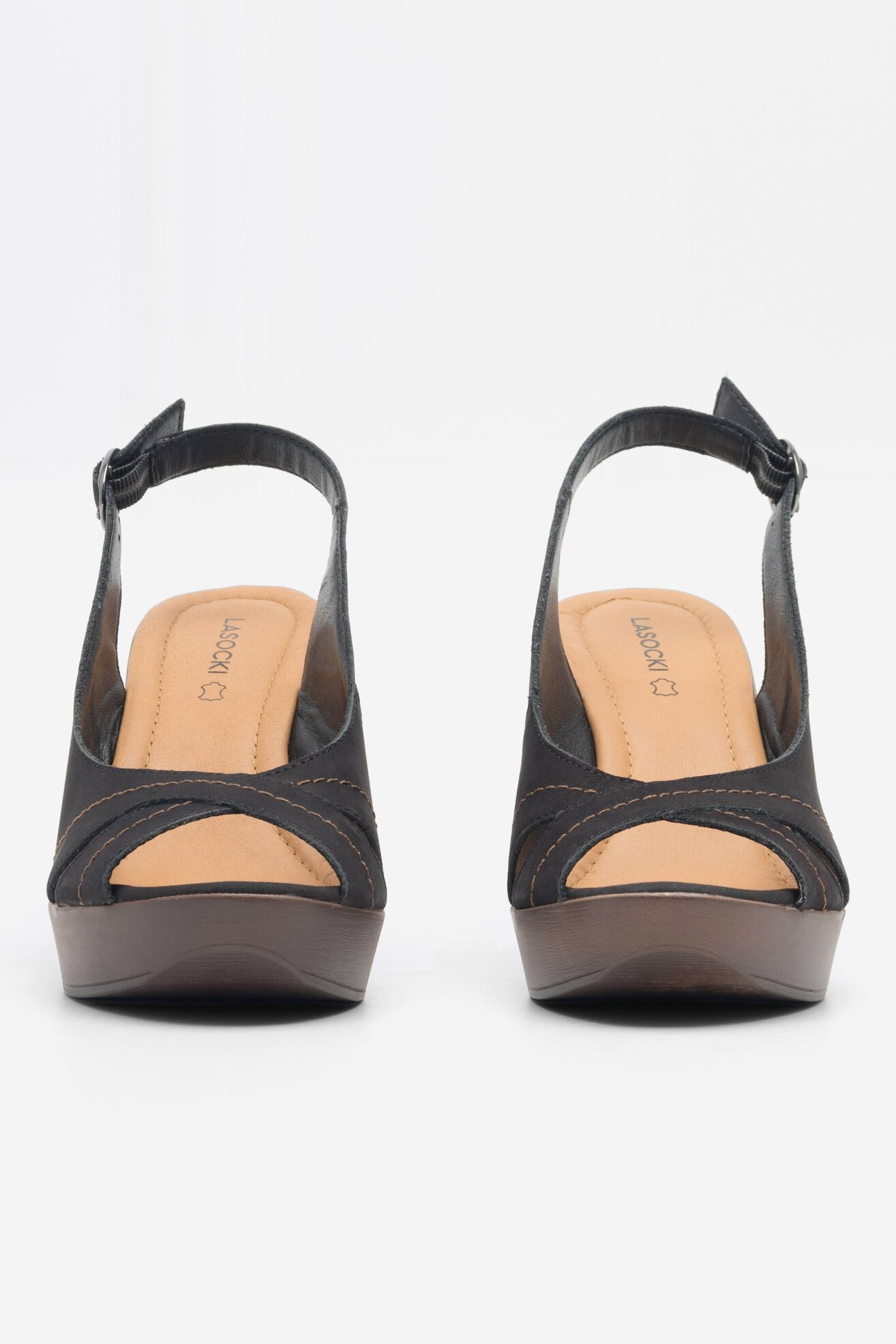 Szandál Lasocki POLTA EST-2025-12 FEKETE