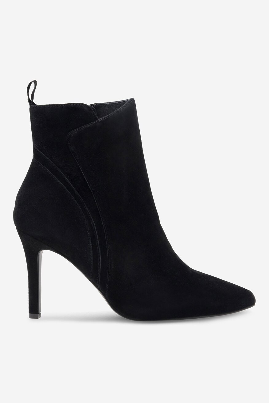 Sergio Bardi - Botki skórzane na szpilce - 5905588119807