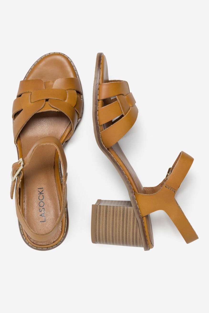 Lasocki - Sandały skórzane - 5905588520023