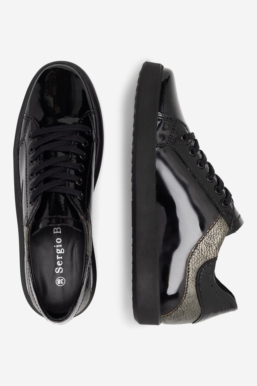Sneakerși Sergio Bardi NEGRU - 5905588060635
