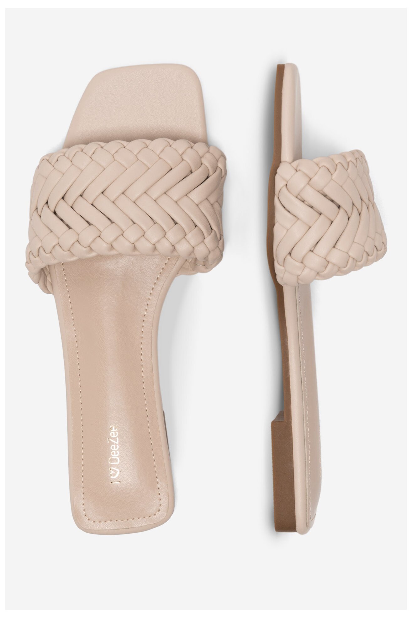 Klapki DeeZee DON'T STOP ME KL-E82022-19 Biały