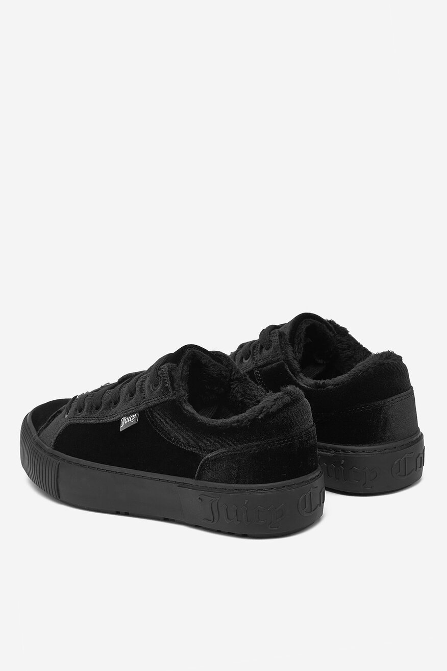 Plátěná obuv Juicy Couture ČERNÁ - 5906751435472