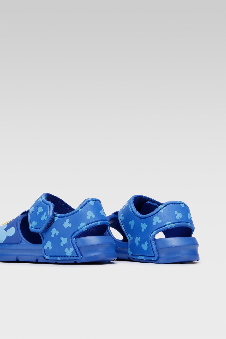 Mickey&Friends - Sandały z printem niebieskie - 5903698281315