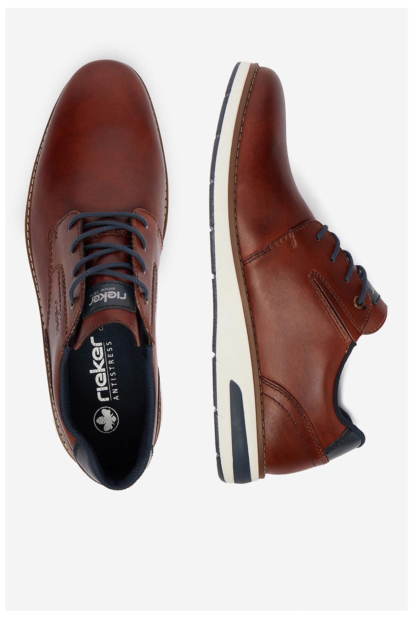 Половинки обувки Rieker CEO-11303-24 КОНЯК