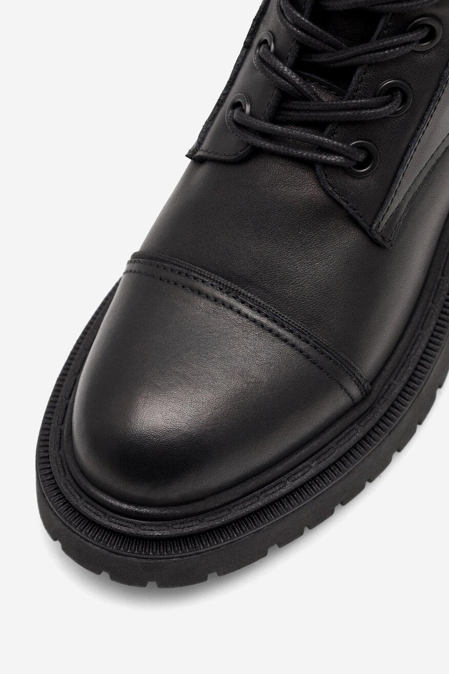 Badura - Trzewiki skórzane - 5905588742104