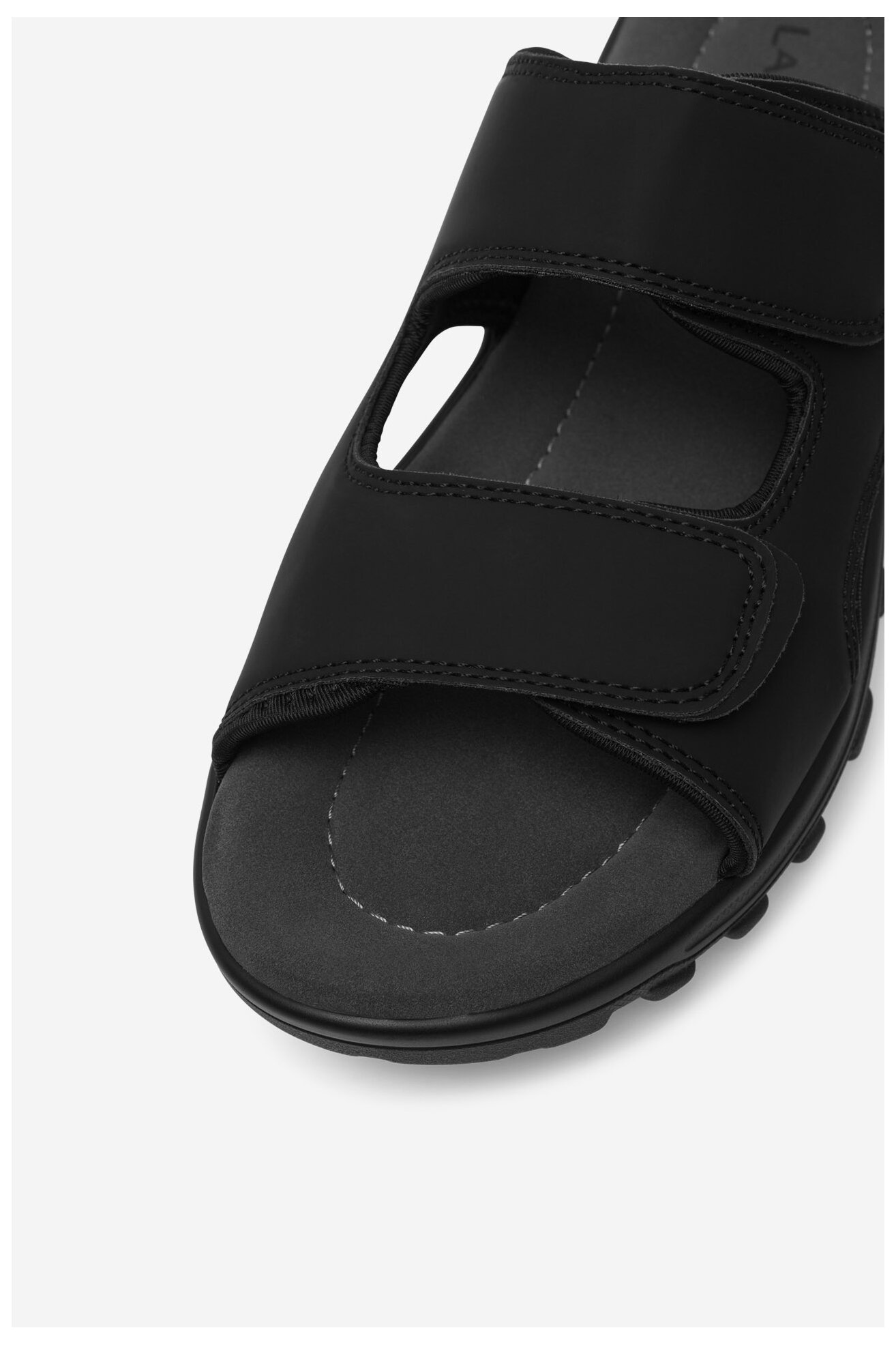 Klapki Lanetti MSS20464-01 Czarny